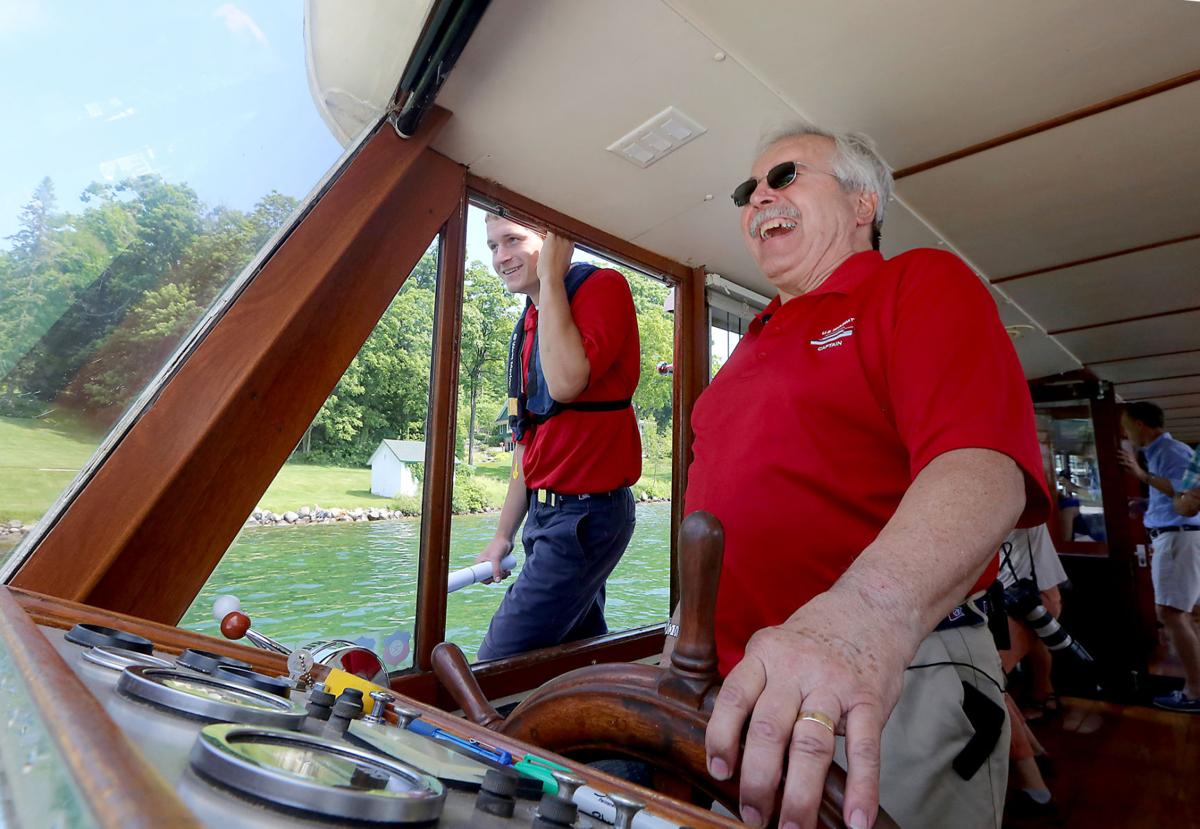 Geneva Lake mail and tour boat serves and promotes for 100 years