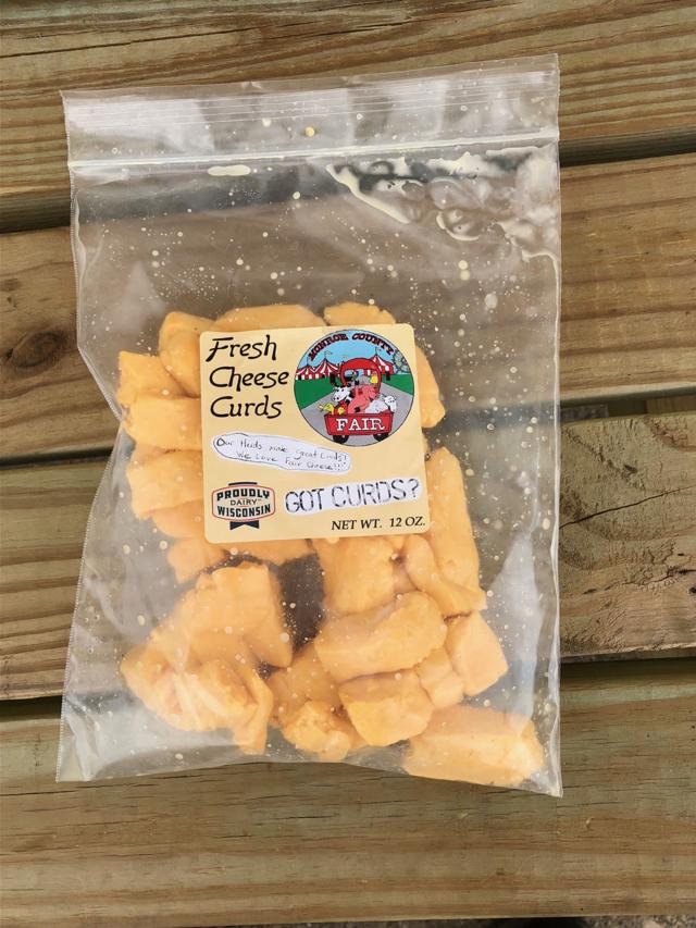 Westby Creamery makes cheese curds from Monroe County Fair