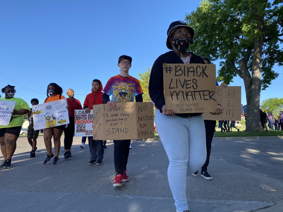 Marching through the streets