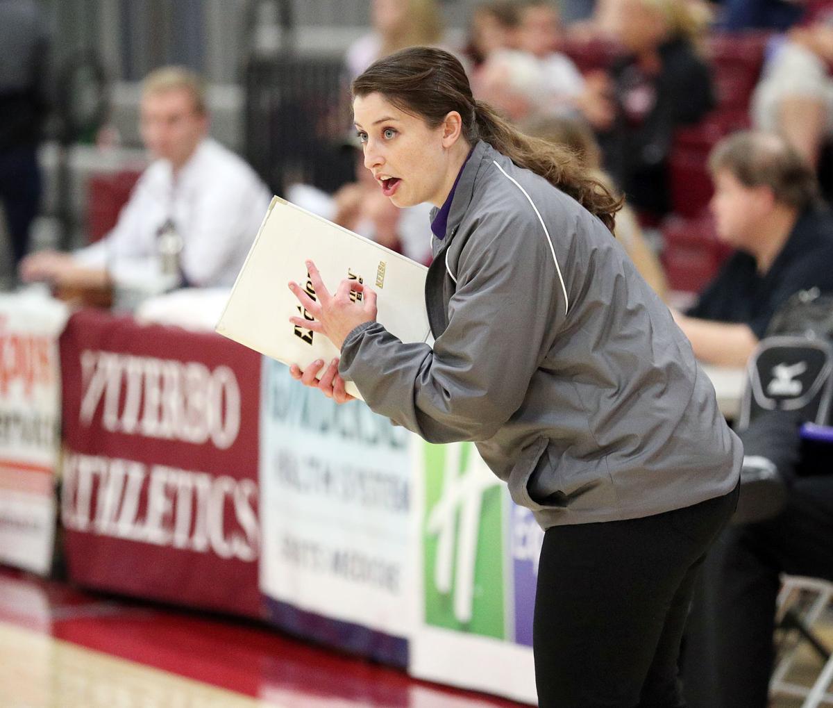 Former La Crosse Aquinas coach Bri Ebenhoe enjoys coaching in college ranks