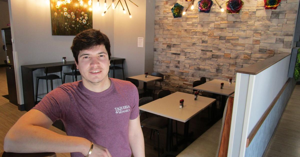 Crece negocio en nuevo restaurante mexicano decorado con mariposas monarca |  Negocio
