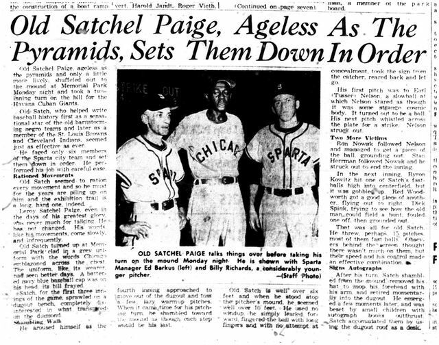 Why Satchel Paige might be the most significant figure in