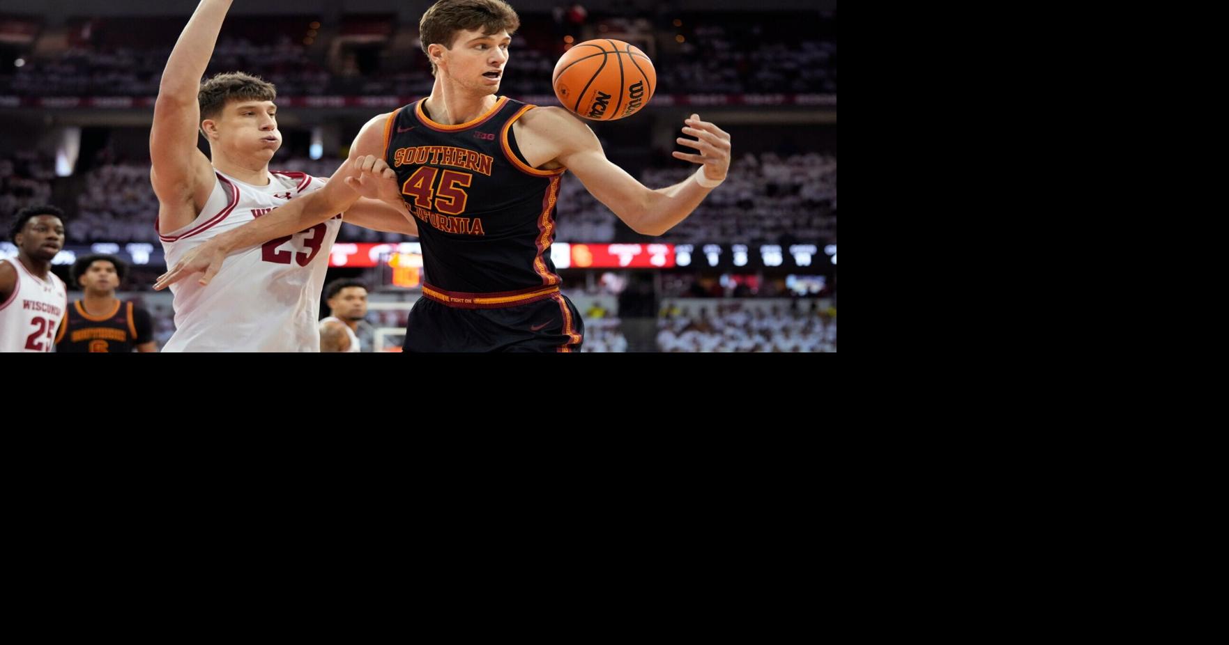 Wisconsin men's basketball freshman 7-footer putting athletic gifts to use