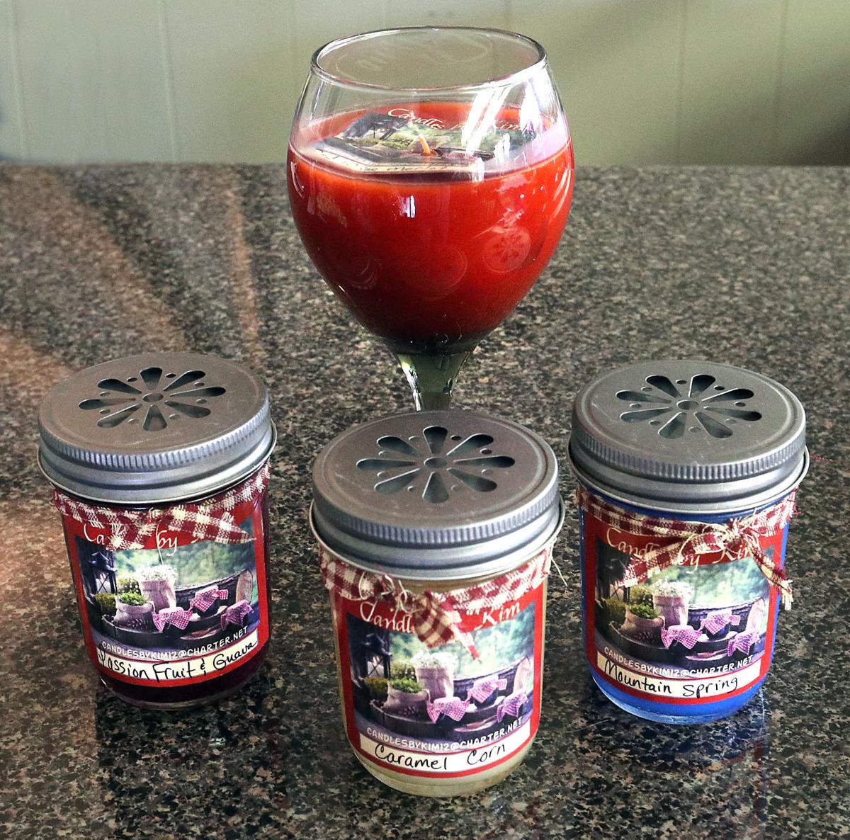 Candles by Kim makes scents in downtown Sparta