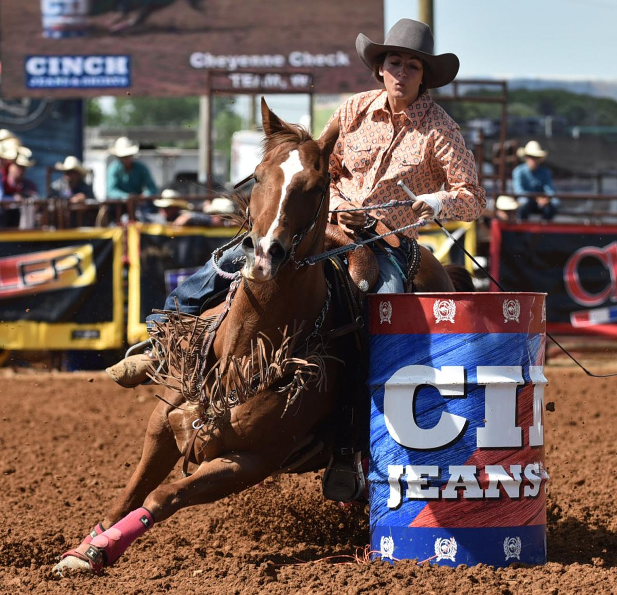 Cheyenne Check to compete in national rodeo at Las Vegas Tomah