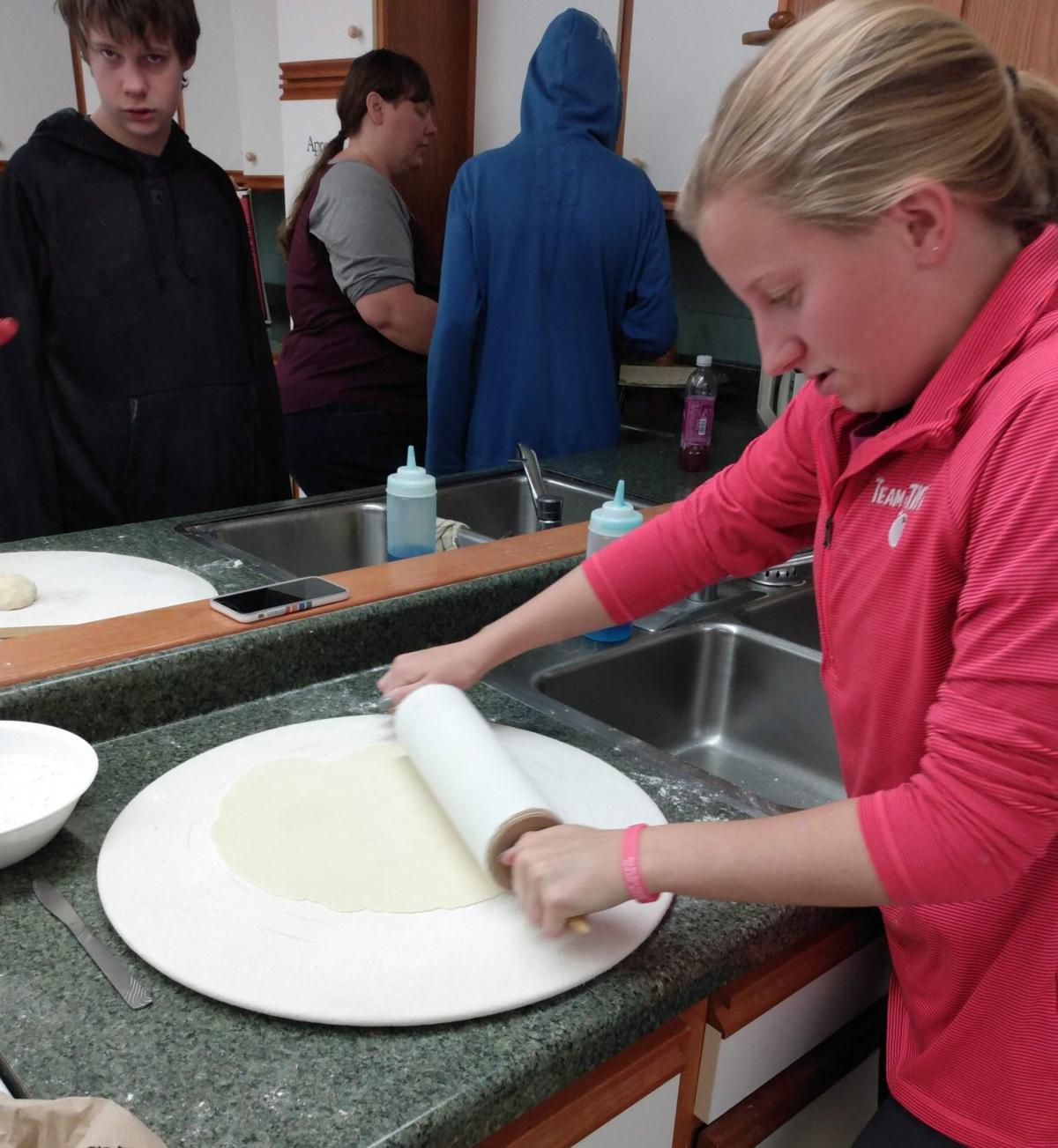 Westby Fccla Members Learn The Art Of Lefse Making News Lacrossetribune Com