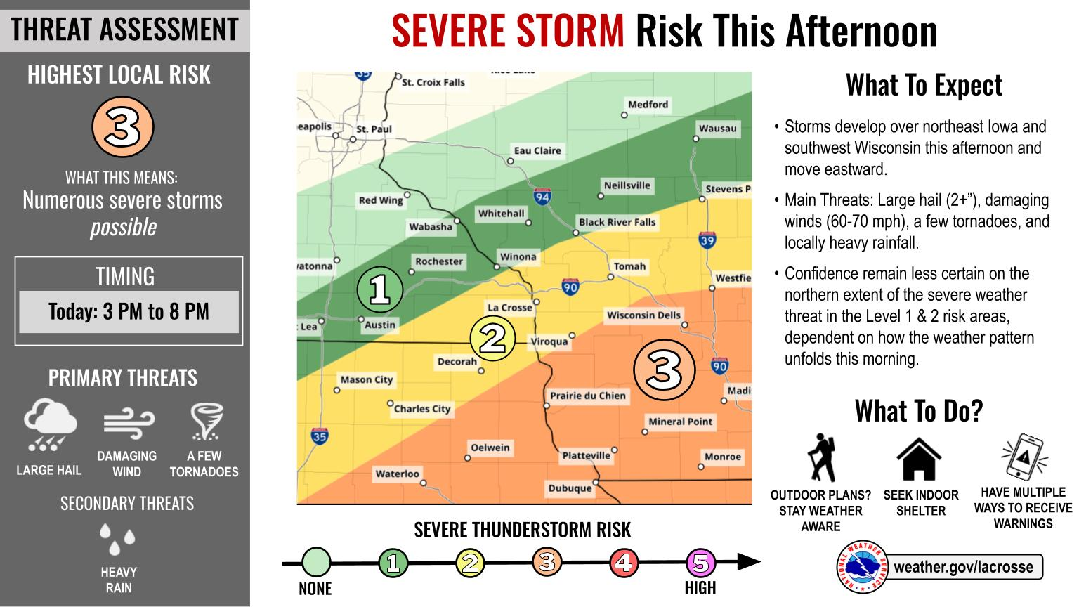 Another round of strong storms expected this afternoon in River Valley ...