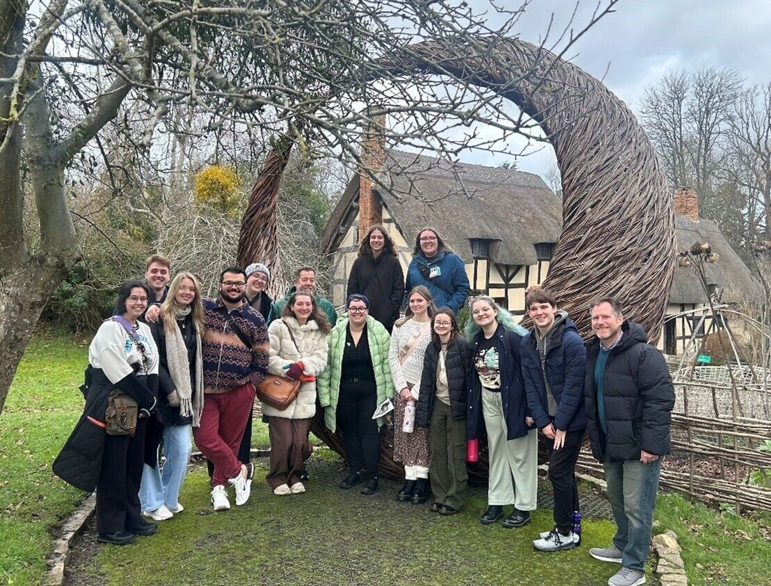UW-Stout students discover the world of Shakespeare in study abroad experience