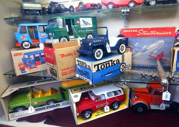 Gasoline Alley Offers Antique Toys