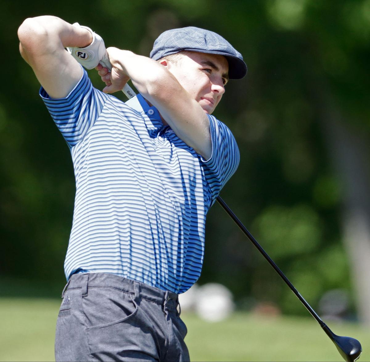 Lakeside Lutheran golfer Lukas Heckmann