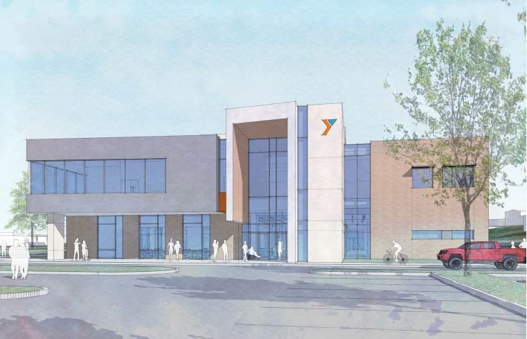 Ymca Release Concept Design For New Building As Fundraising