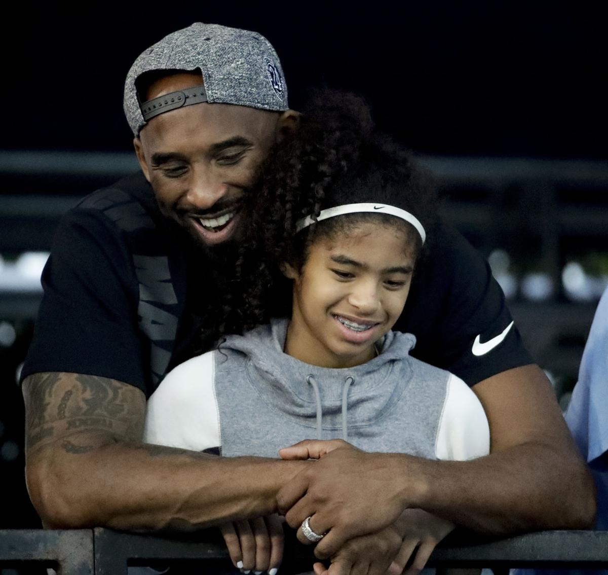 Kobe Bryant and Gianna