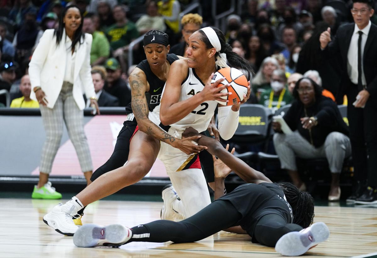 Buy WNBA VICTORY JERSEY LAS VEGAS ACES A JA WILSON WOMENS on KICKZ