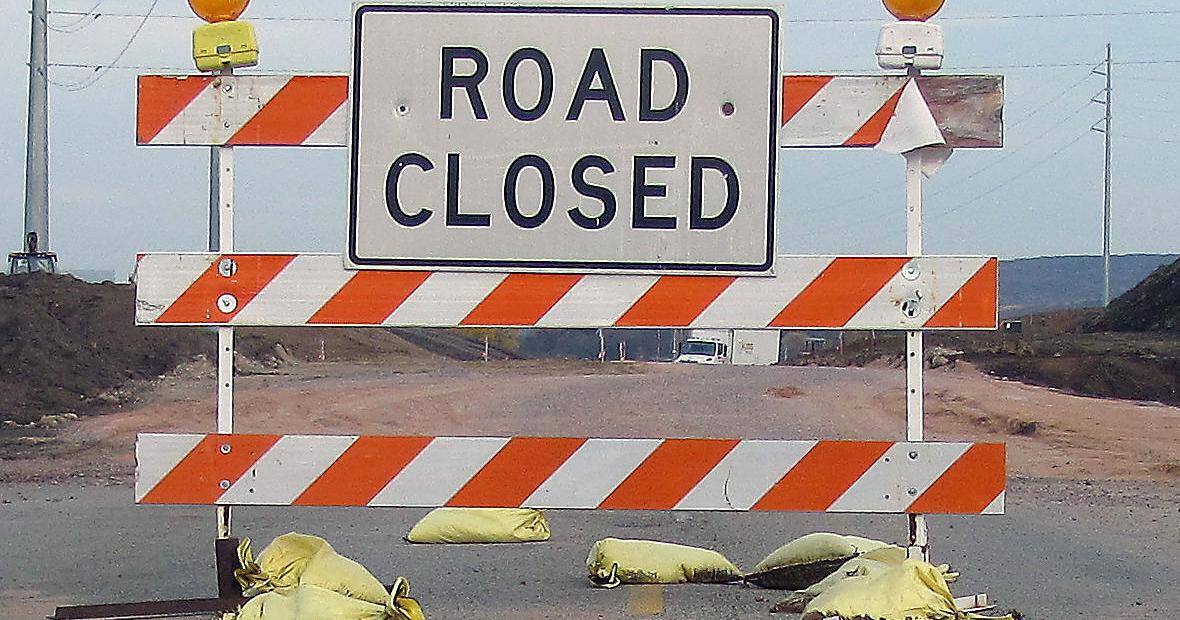 Highway T to close Tuesday