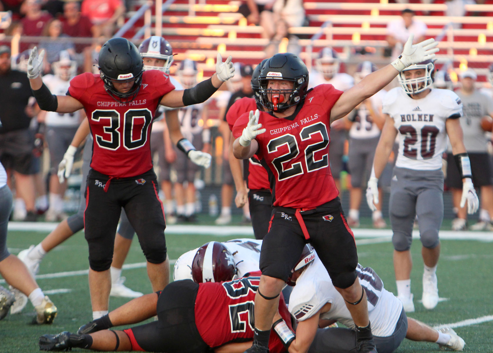 High school football Big plays go Chippewa Falls way in shutout