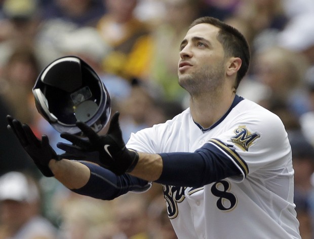 Big news for Brewers slugger Ryan Braun & his wife, Larisa -- a bundle of  joy!