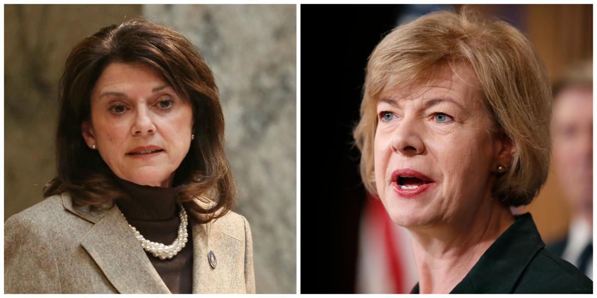 Leah Vukmir, Tammy Baldwin mashup, AP photos