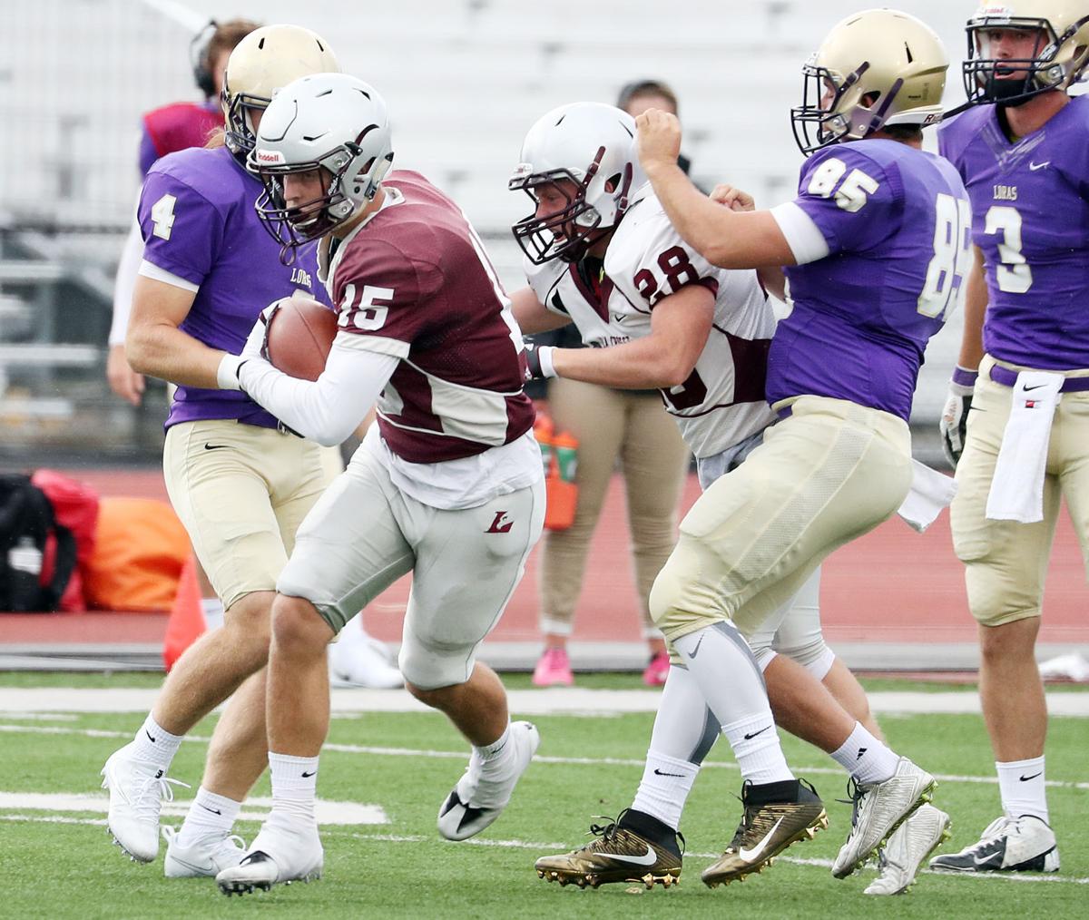 UWLa Crosse football Receiving group is fast, strong and athletic