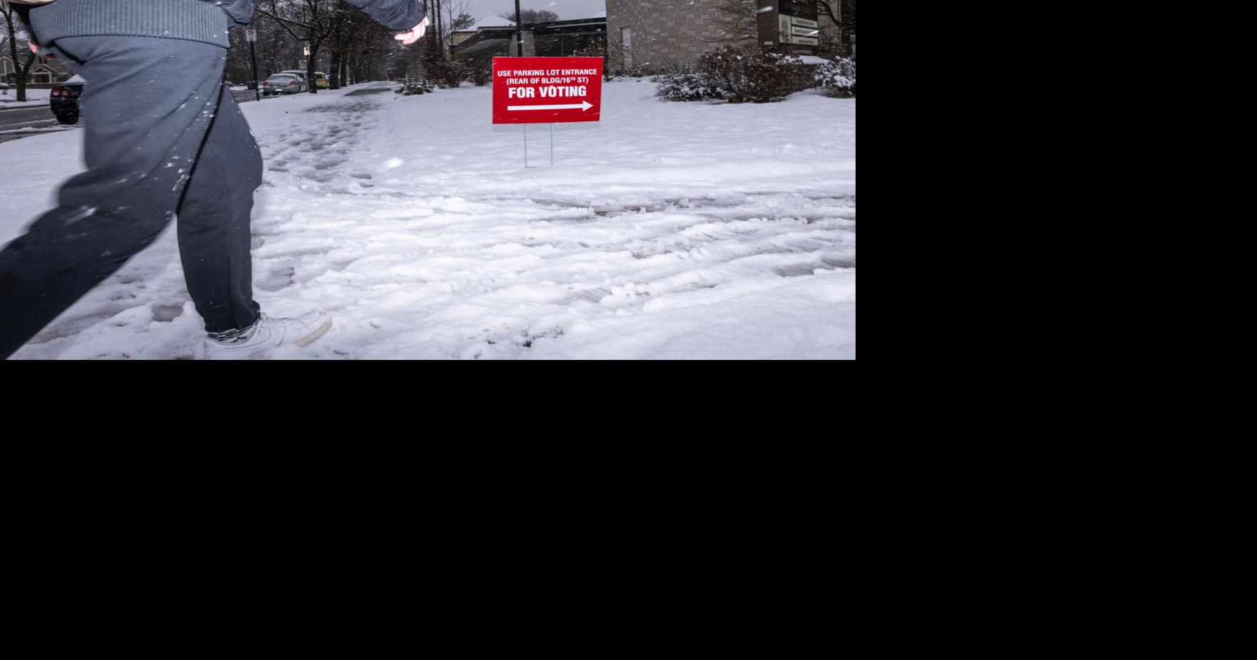 Snowstorm hits La Crosse area on Election Day