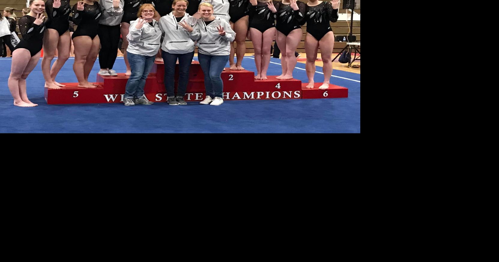 WIAA gymnastics West Salem coop 3rd at Division 2 state meet