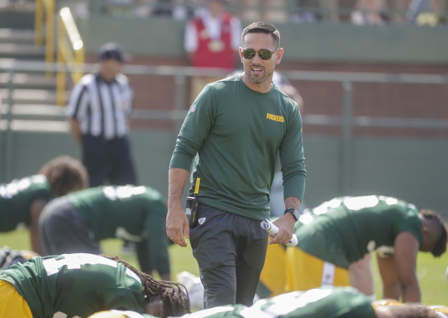 Competition Rules The Day As Matt LaFleur Kicks Off First Training Camp ...