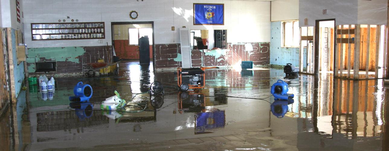 Coon Valley Legion and Coon Creek Memorial heavily damaged by floods