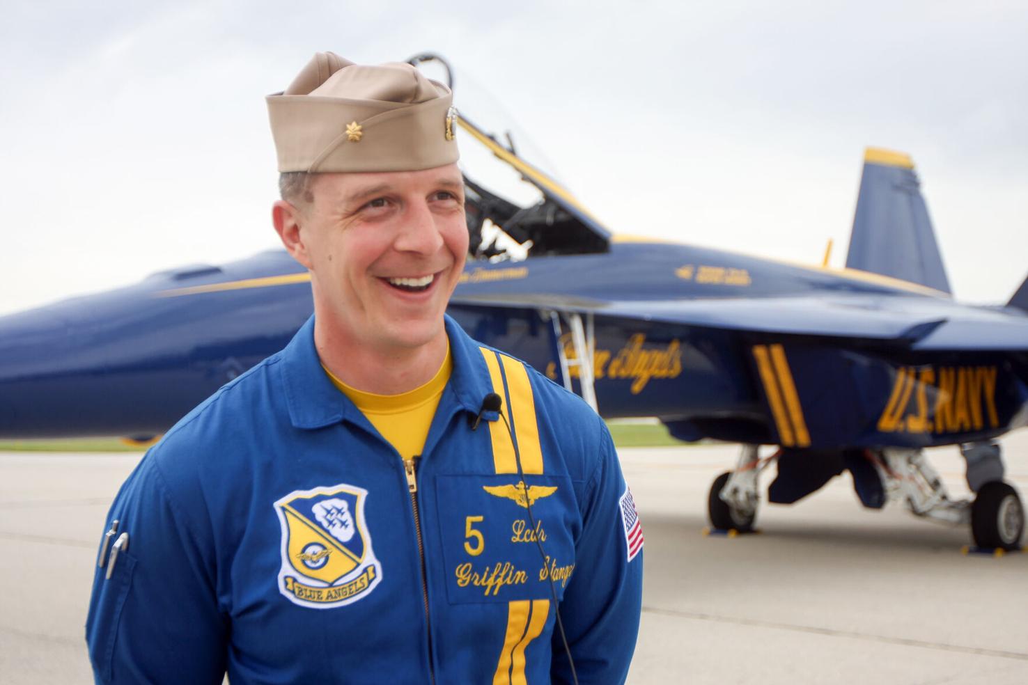 Blue Angels and F22 Raptors arrive for La Crosse Air Show
