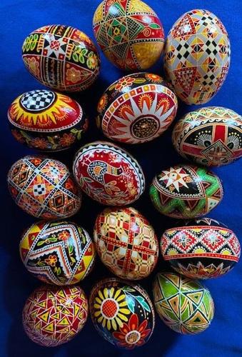 Saving the world, one egg at a time: Ukrainian egg decorating
