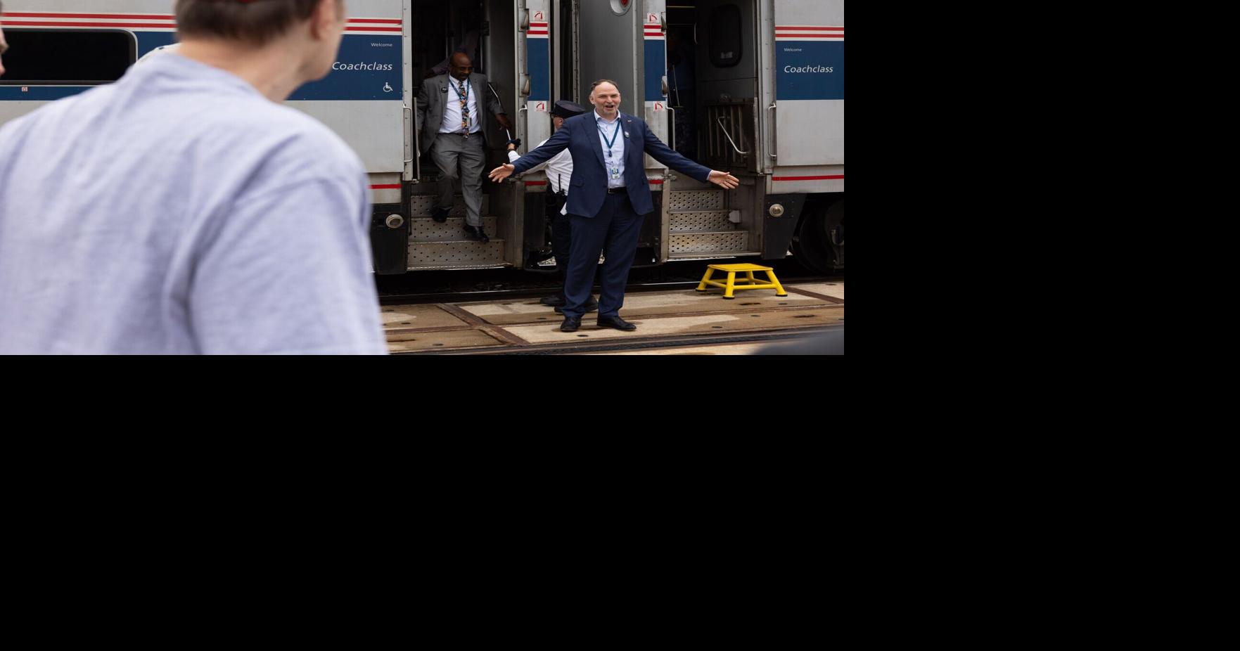 New passenger train celebrated in the Driftless (Copy)
