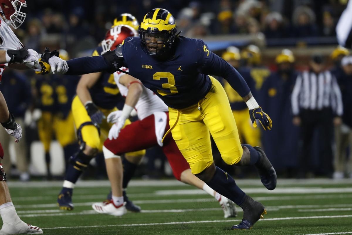 Packers Add Michigan S Rashan Gary With First Of Two First Rounders Football Lacrossetribune Com