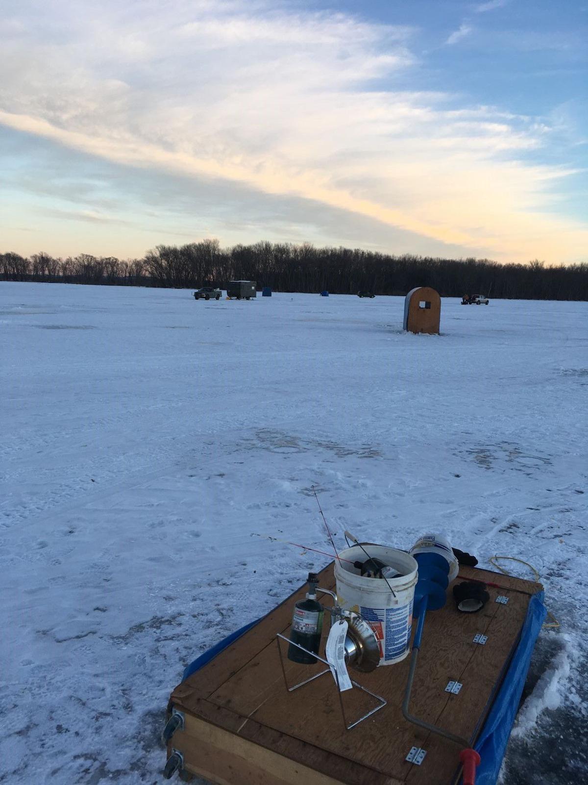 Thanks to perch, area ice fishing heats up