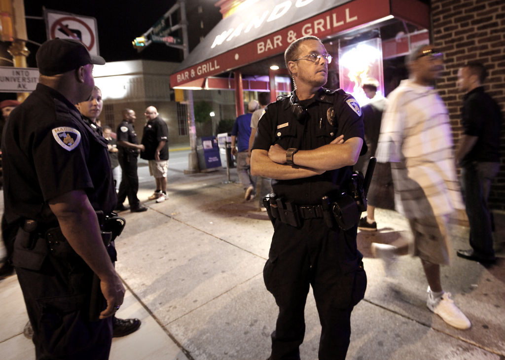 Madison police officer Matt Kenny