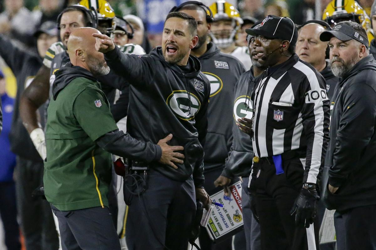 Packers Coach Matt Lafleur Won T Miss The Nfl S Foolhardy Pass Interference Reviews Football Lacrossetribune Com