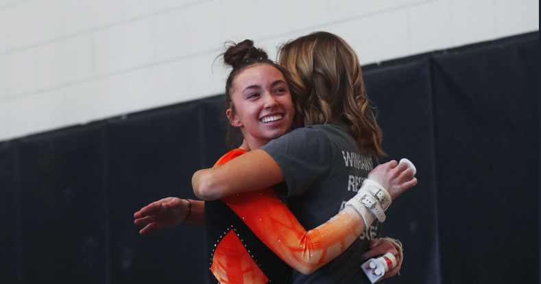 Why a confident mindset plays such an important role for high school gymnasts