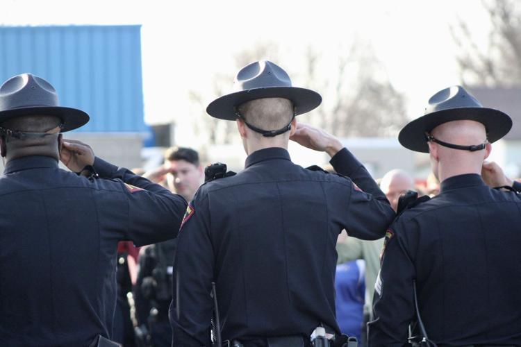 ‘Carrying our dead’ Law enforcement procession returns officers killed