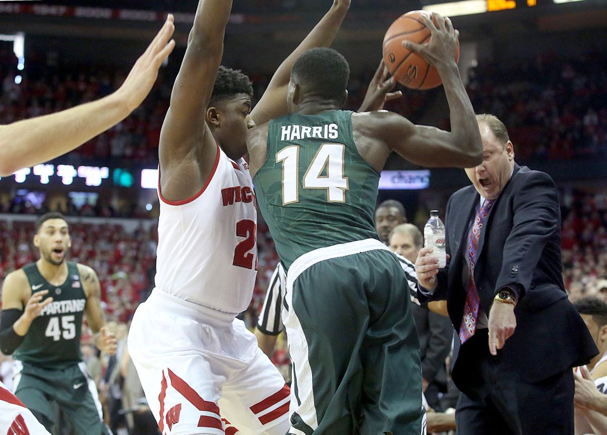 Photos: Badgers 77, No. 4 Michigan State 76 | Basketball | lacrossetribune.com