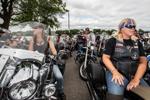 Women's riding group takes to downtown La Crosse.