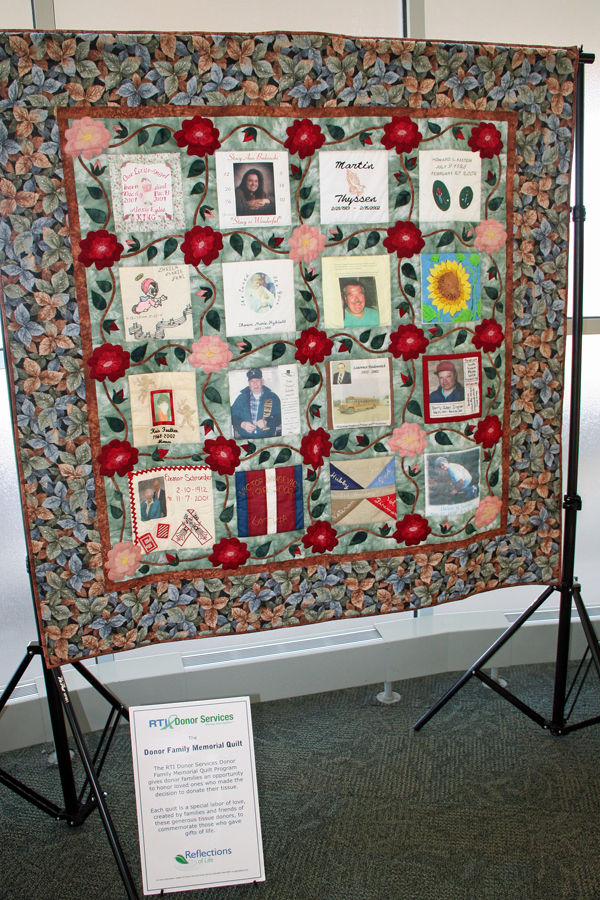 Tomah Memorial displays organ donation quilt Local