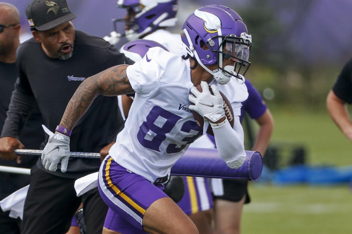 Rookie receiver Jalen Nailor claims he’s the fastest player on Vikings