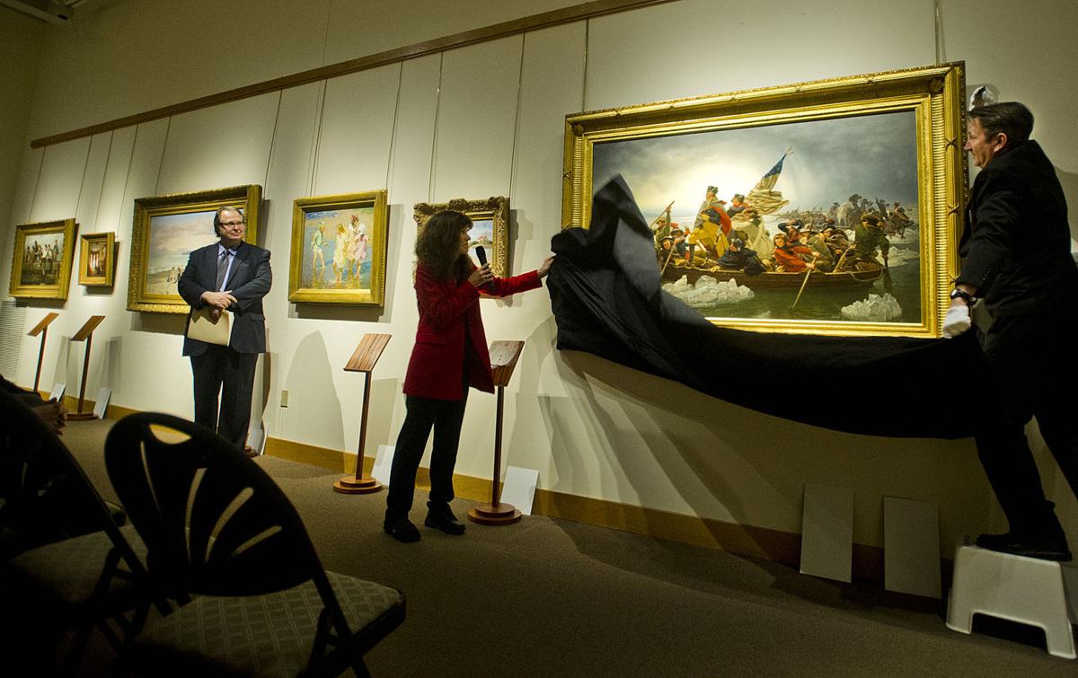 Winona Museum Unveils Famous George Washington Painting Local