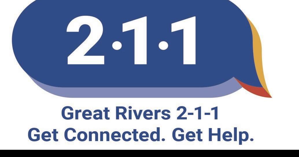 Great Rivers 211 Connecting you to resources