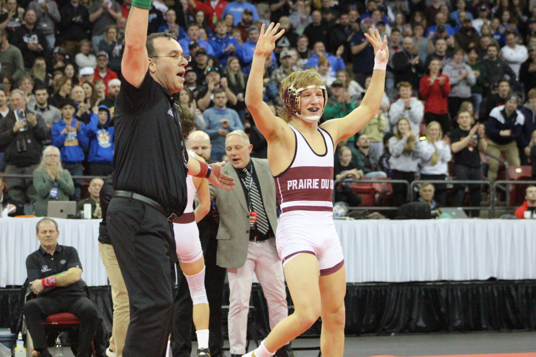 WIAA state wrestling PdC's Rhett Koenig wins fourth title BVM Sports