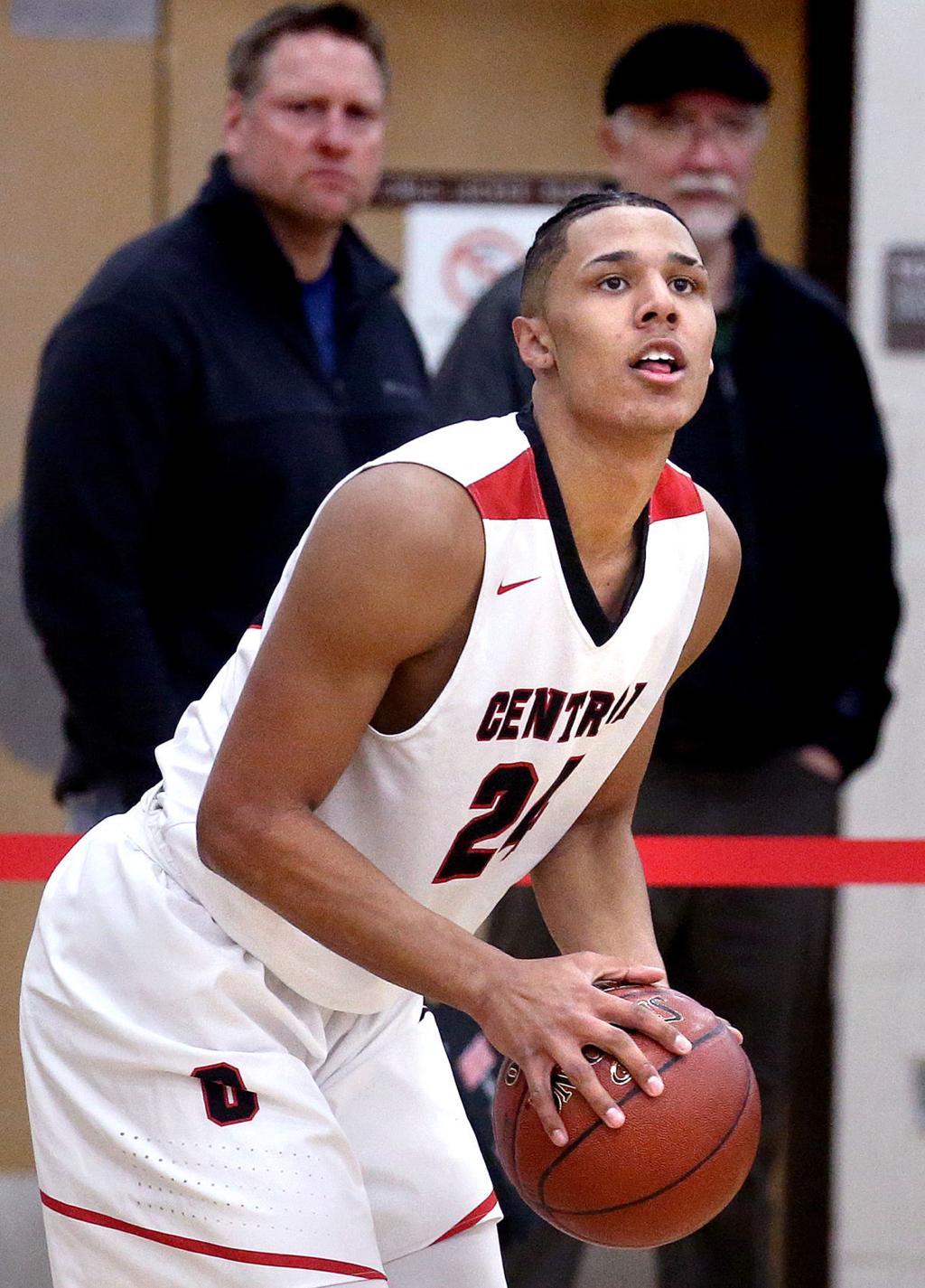 High School Basketball Johnny And Jordan Davis Heading Down The