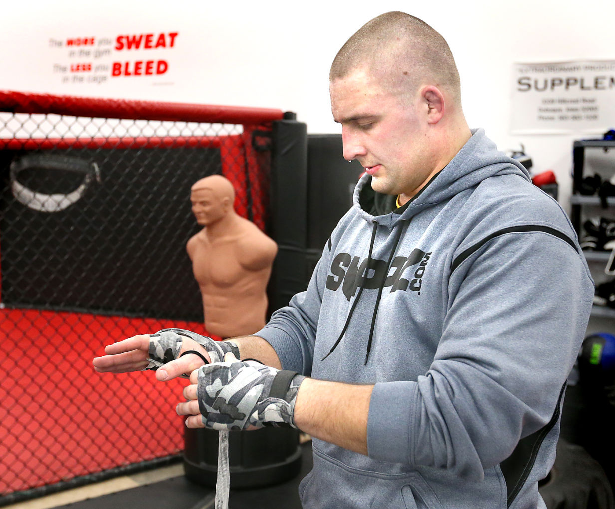 MMA training, fights, gaining foothold in area