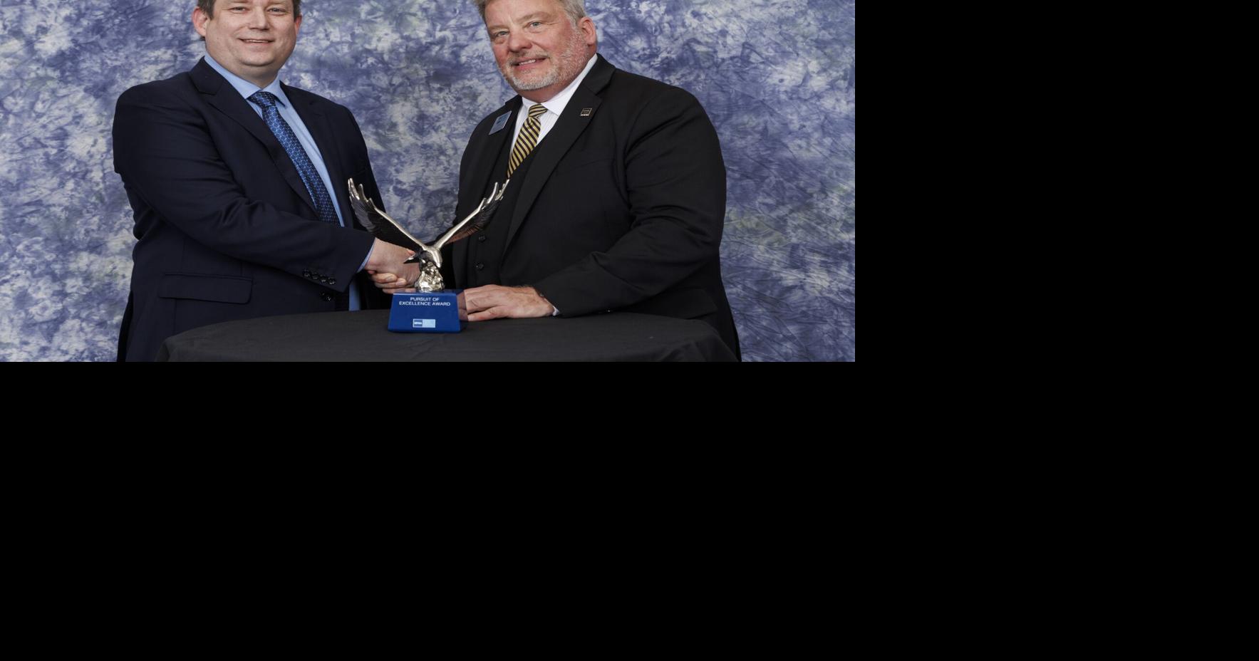 Nathan Popp of Thorson-Popp Funeral and Cremation Services receives award
