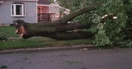 Swiftly moving storm rips through region some damage reported Swiftly moving storm rips through region some damage reported