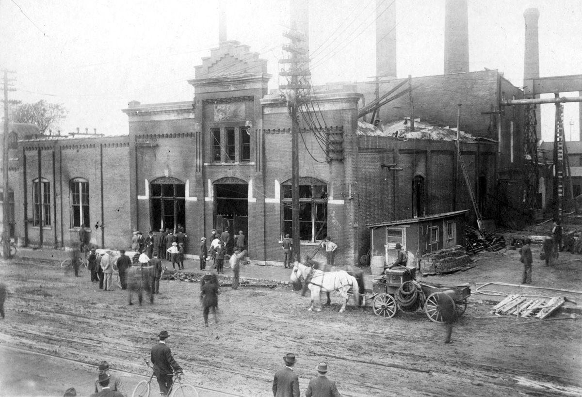 Hometown History WisconsinMinnesota Light and Power Co. plant Local
