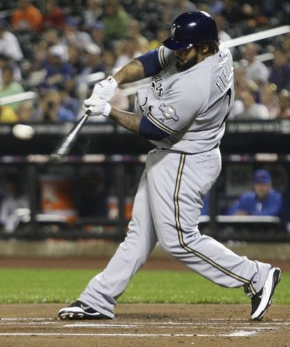 Fielder sets Brewers' RBI record