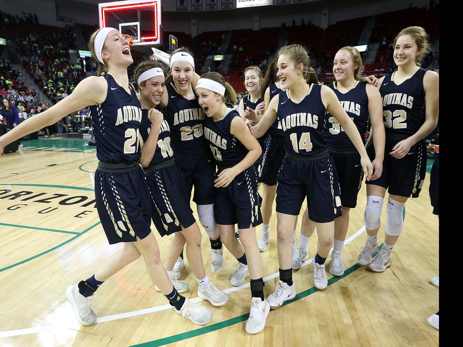 Wiaa State Girls Basketball La Crosse Aquinas Tops Melrose