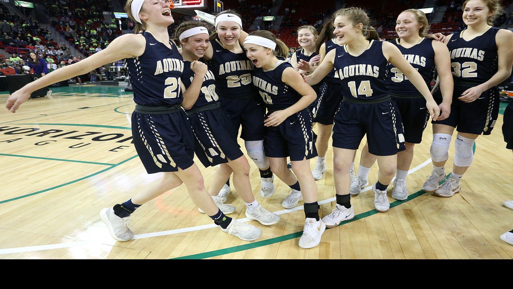 Wiaa State Girls Basketball La Crosse Aquinas Tops Melrose
